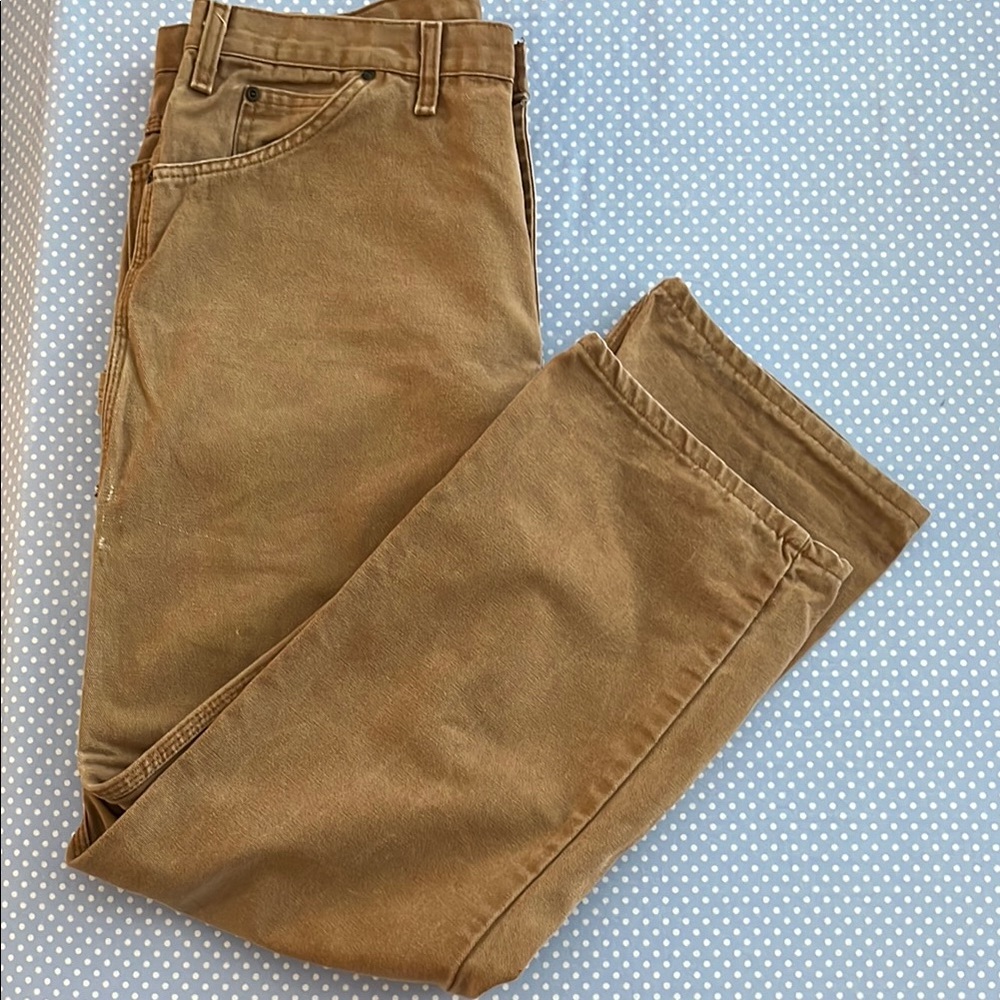 Dickies 36”x 30” Workwear Carpenter Pants Golden Brown